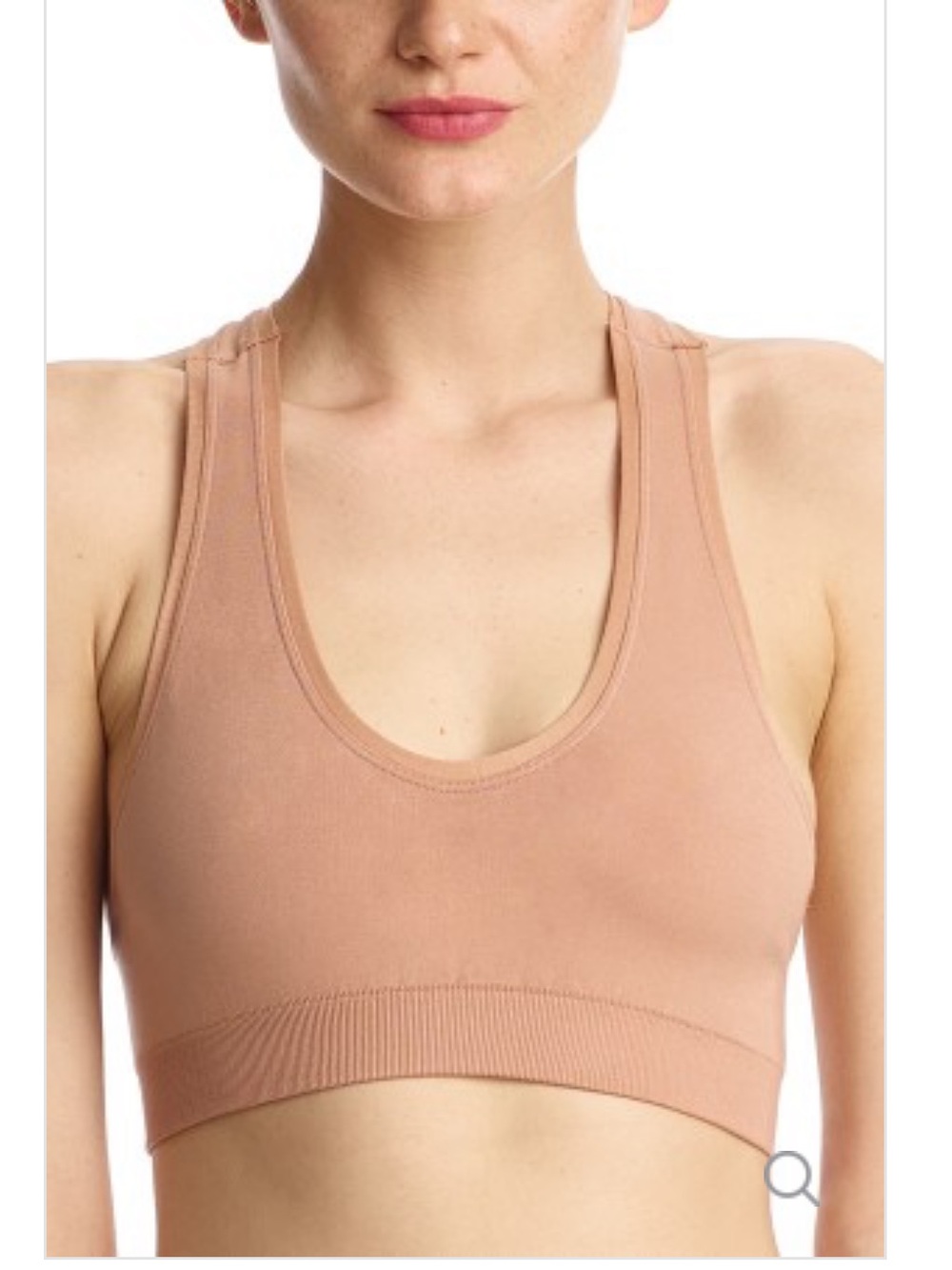 Commando Minimalist Racerback Bra - Picture 1 of 7